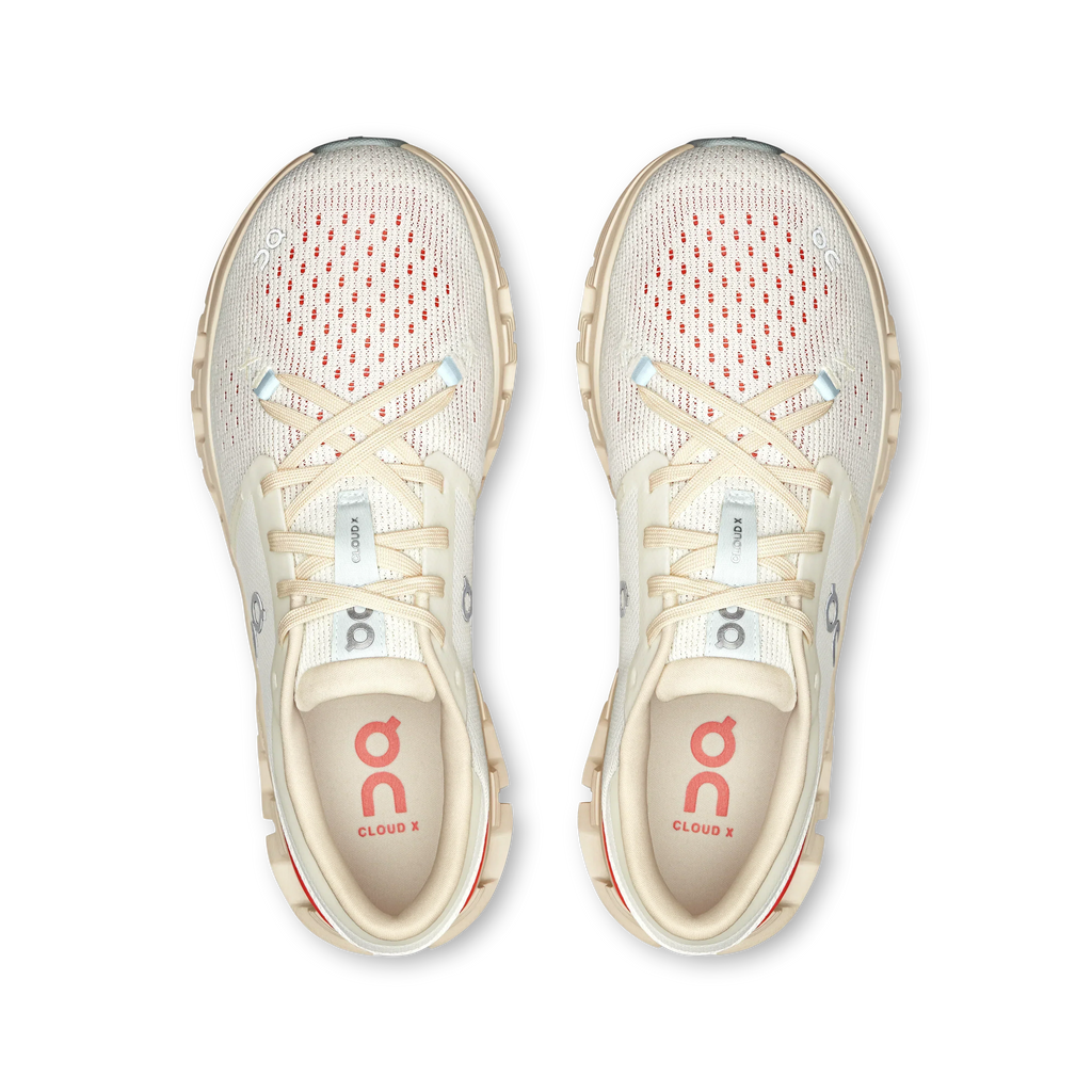 Cloud X 4 - Ivory | Salmon