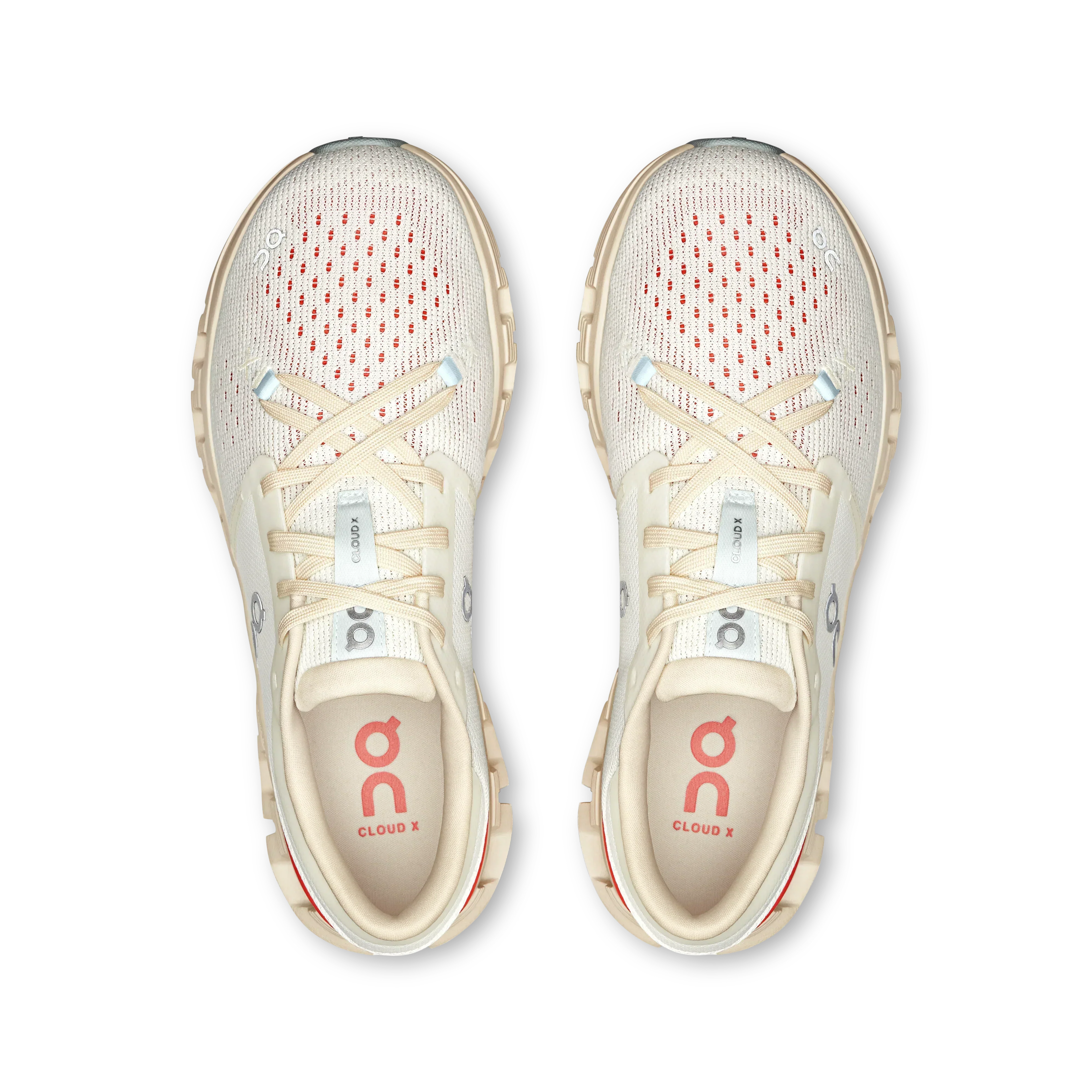 Cloud X 4 - Ivory | Salmon